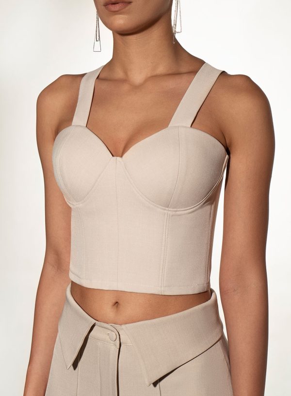 Structured Corset Top - 001465