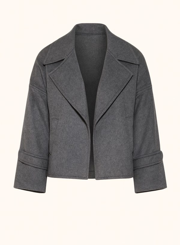 Oversized Wool Jacket - 001372