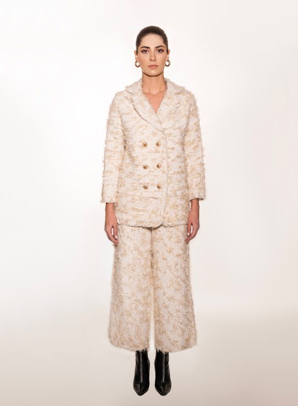 Textured Tweed Set - 00066