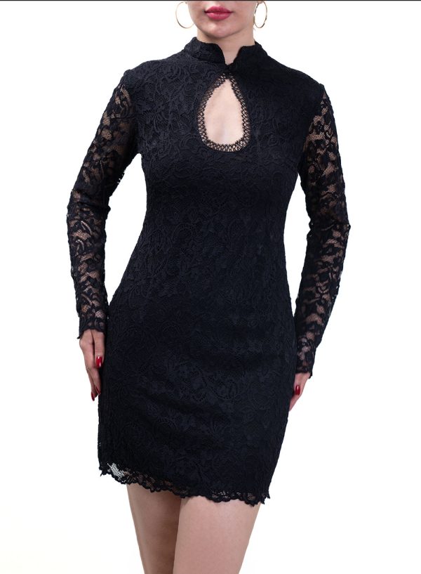 Lace Mini Dress - 001385