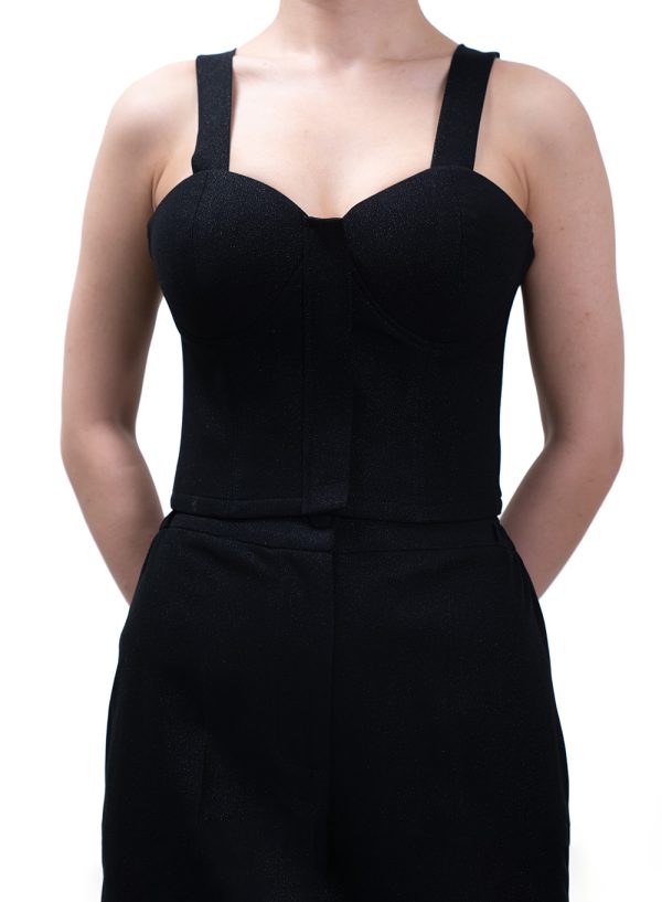 Structured Corset Top - 001428