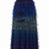 Ethereal Cascade Ruffled Maxi Skirt featuring a flowing tiered silhouette