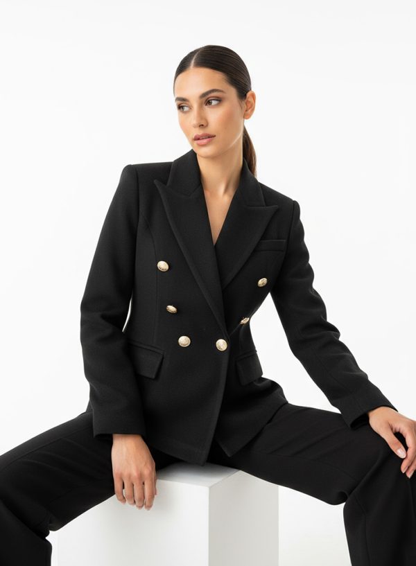 The Iconic Tailored Double-Breasted Blazer