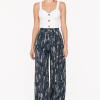 Midnight Canvas Wide-Leg Pants 1