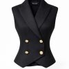 Vaelora Sleeveless Vest Blazer 2