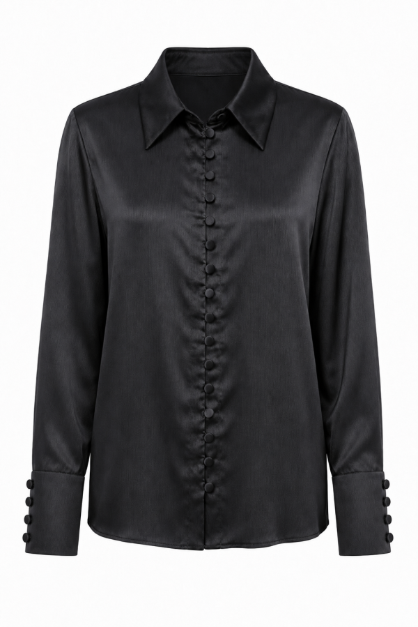 Élan Silk Shirt - 001456