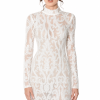 Alba Lace Dress Alba Lace Dress white lace mini dress for bridal-inspired luxury styling