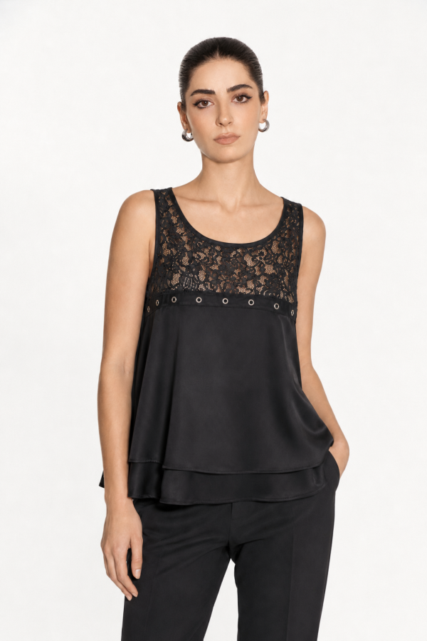 Isolde Lace Top - 001375
