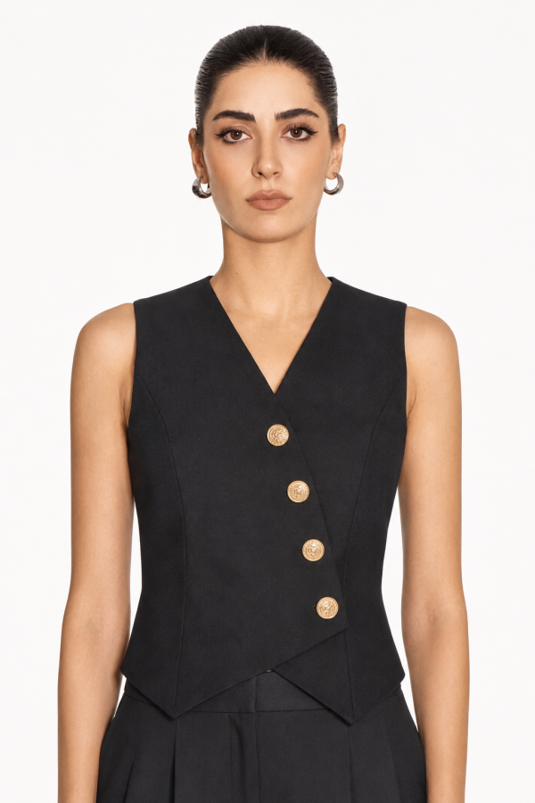 Odette Tailored Vest - 001622