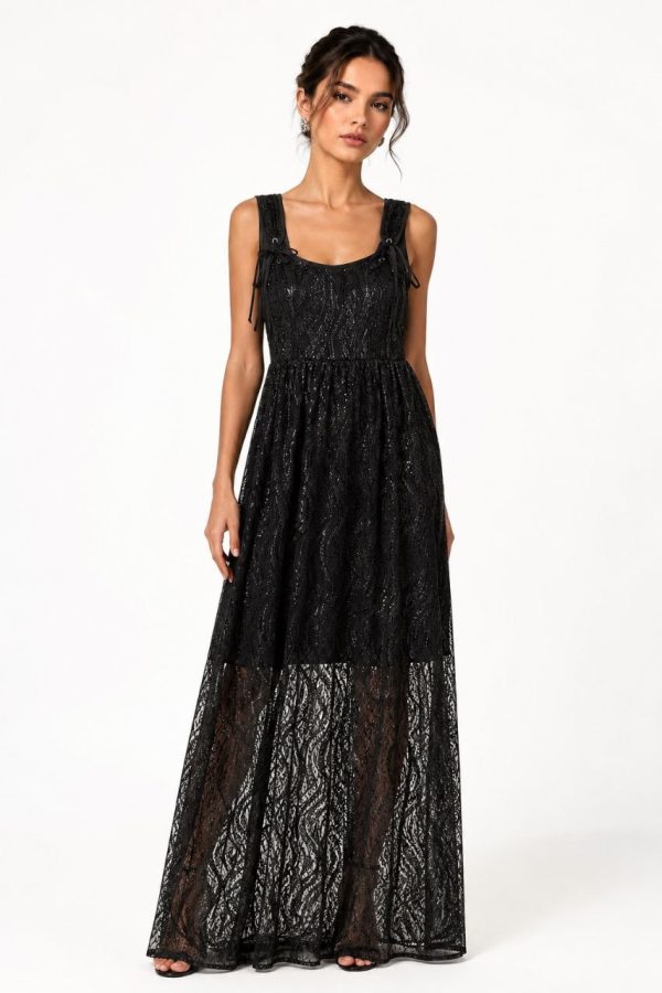 Seraphine Lace Gown Dress - 001392