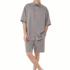 Dorian Relaxed Shirt & Shorts Set-0 Dorian Relaxed Shirt & Shorts Set displayed as a matching menswear co-ord