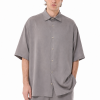 Dorian Relaxed Shirt & Shorts Set 1 Dorian Relaxed Shirt & Shorts Set with metallic buttons and short sleeves