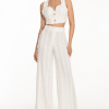 Évoraine Fringed Tweed Trousers 2