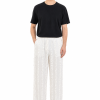 Lucien Textured Straight-Leg Trousers 1