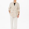 Lucien Textured Straight-Leg Trousers 3