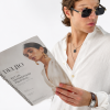 Saemi Signature Varell Linen Shirt in black with engraved metal buttons